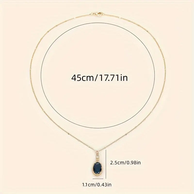 Thessia Lunebray Necklace | Gold-tone