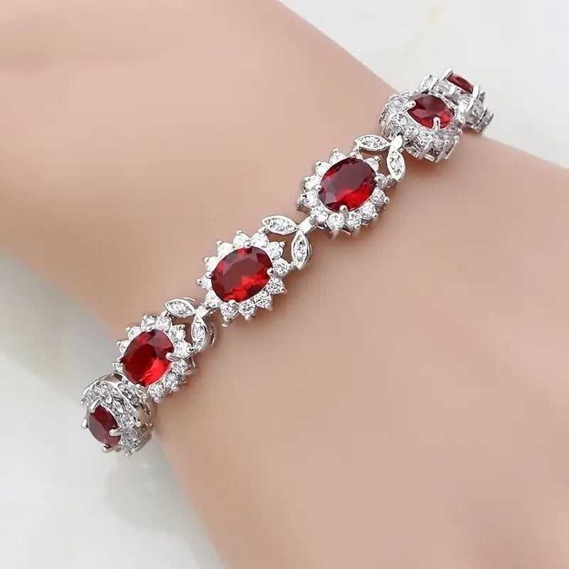 Iridessa Raventhorn Bracelet | White Gold-tone