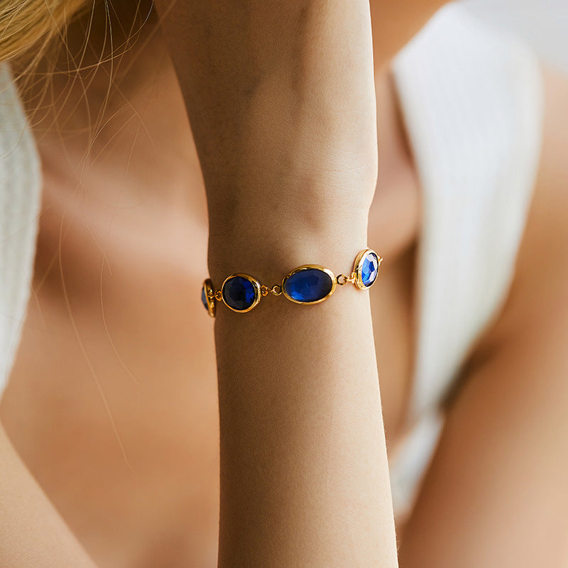 Seraphyne Glacienne Bracelet | Gold-tone