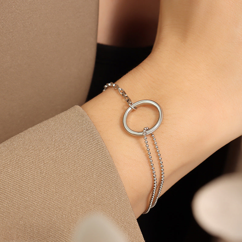 Luria Gold-tone Hoop Bracelet