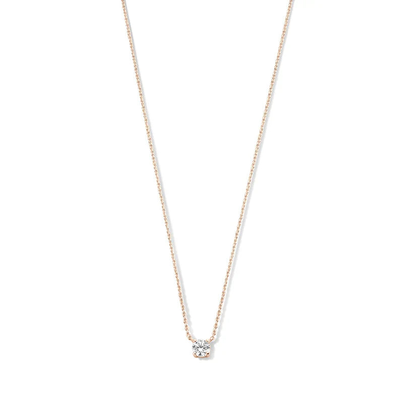 Sparkling Stone Necklace Cléa | Gold-tone
