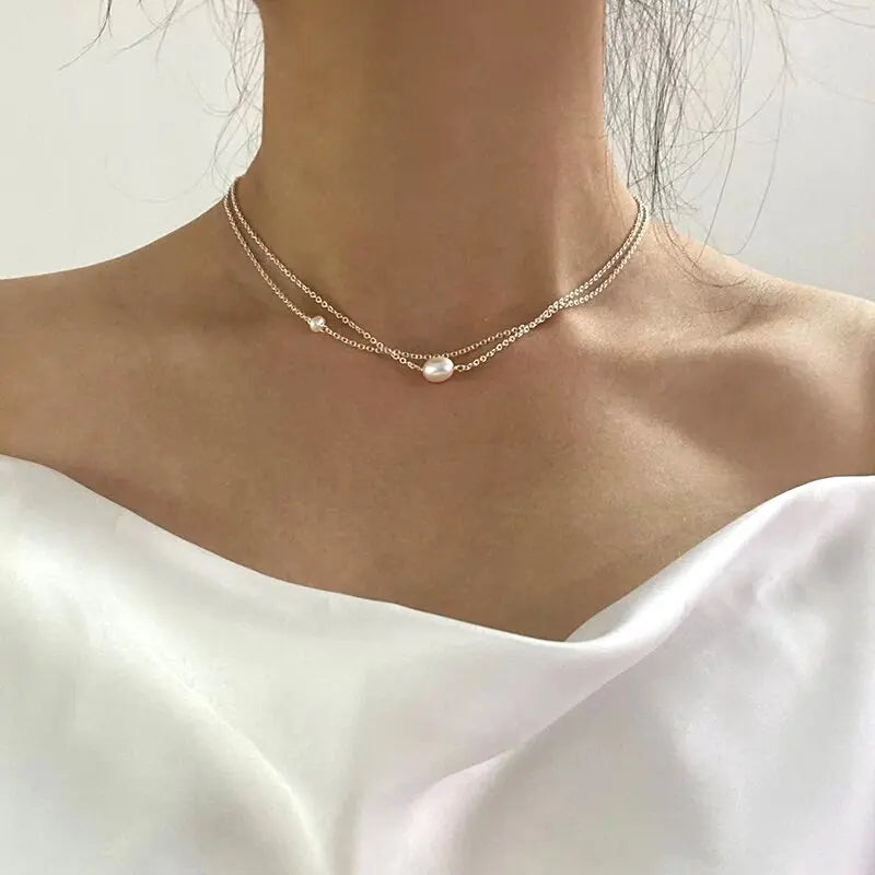 Freshwater Bead Necklace