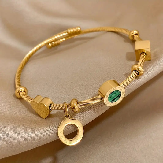 Emerence Rousseau Bracelet | Golden