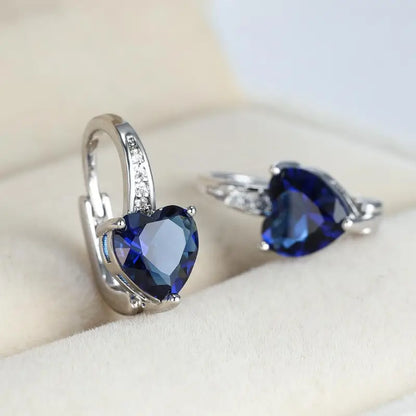 Lunara Cerestelle Earrings | White Gold-tone