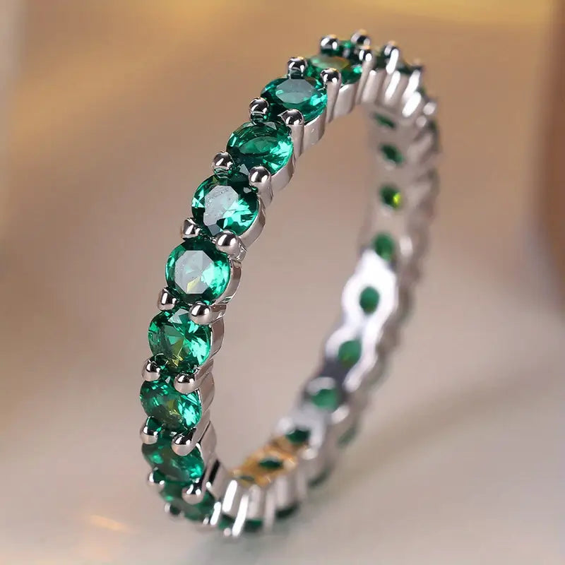 Luneth Ardenelle Ring | White Gold-tone