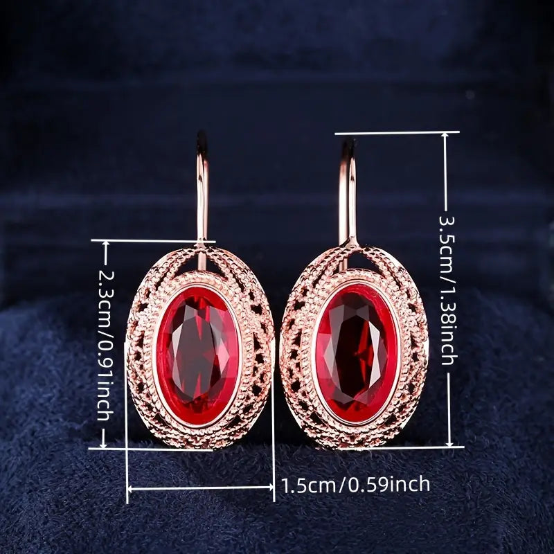 Talessia Rougefort Earrings | Rose Gold-tone