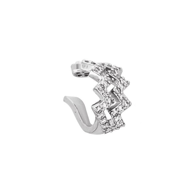 Jessie Zigzag Cuff Earrings