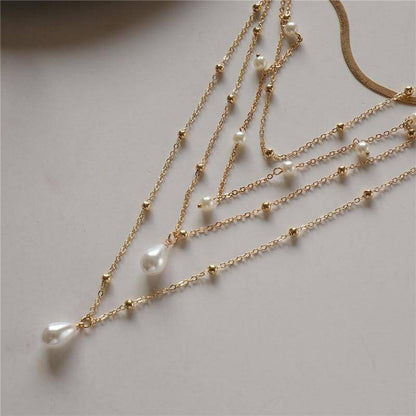 Amelie Layered Bead Necklace