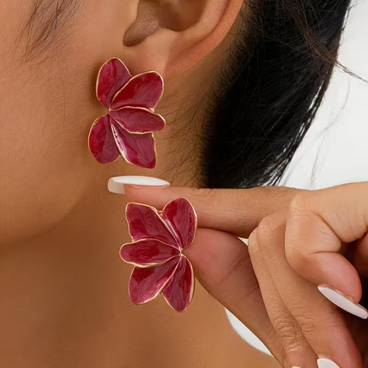 Vintage Flower Earrings