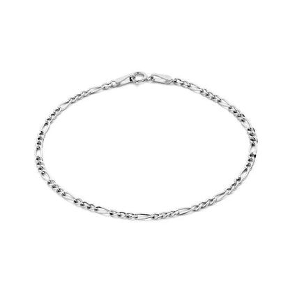Neris Alaine Bracelet | White Gold-tone