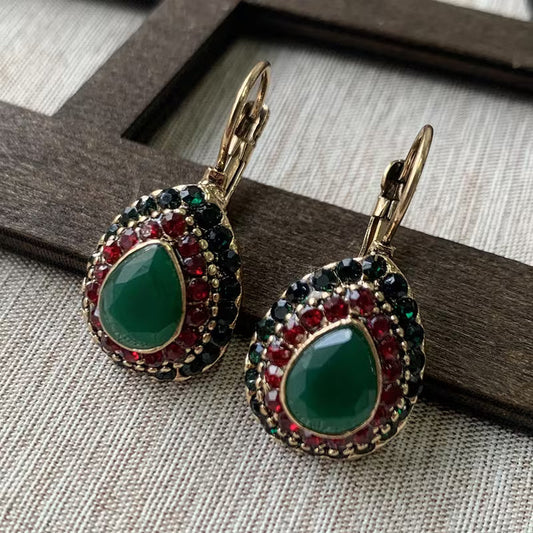 Vintage Tear Drop Earrings
