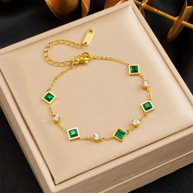 Amelisse Glenwyn Bracelet | Gold-tone