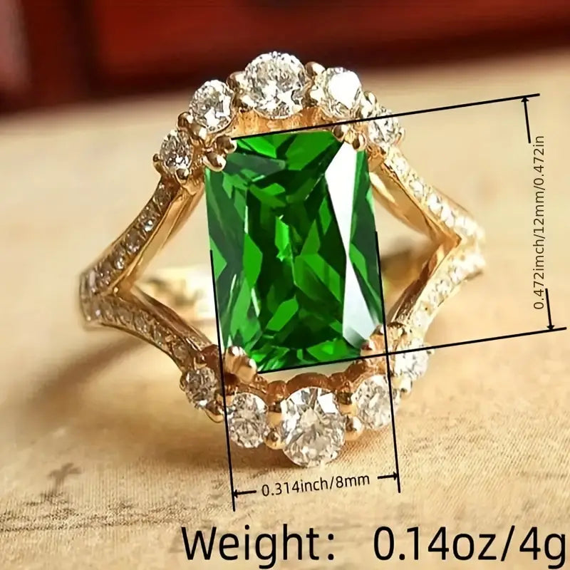 Elisova Grenthal Ring | Gold-tone