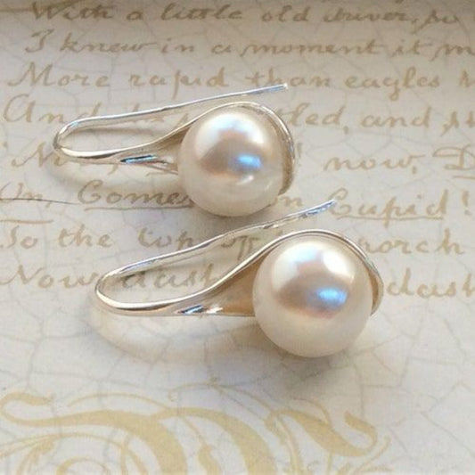 Vintage Drop Bead Earrings