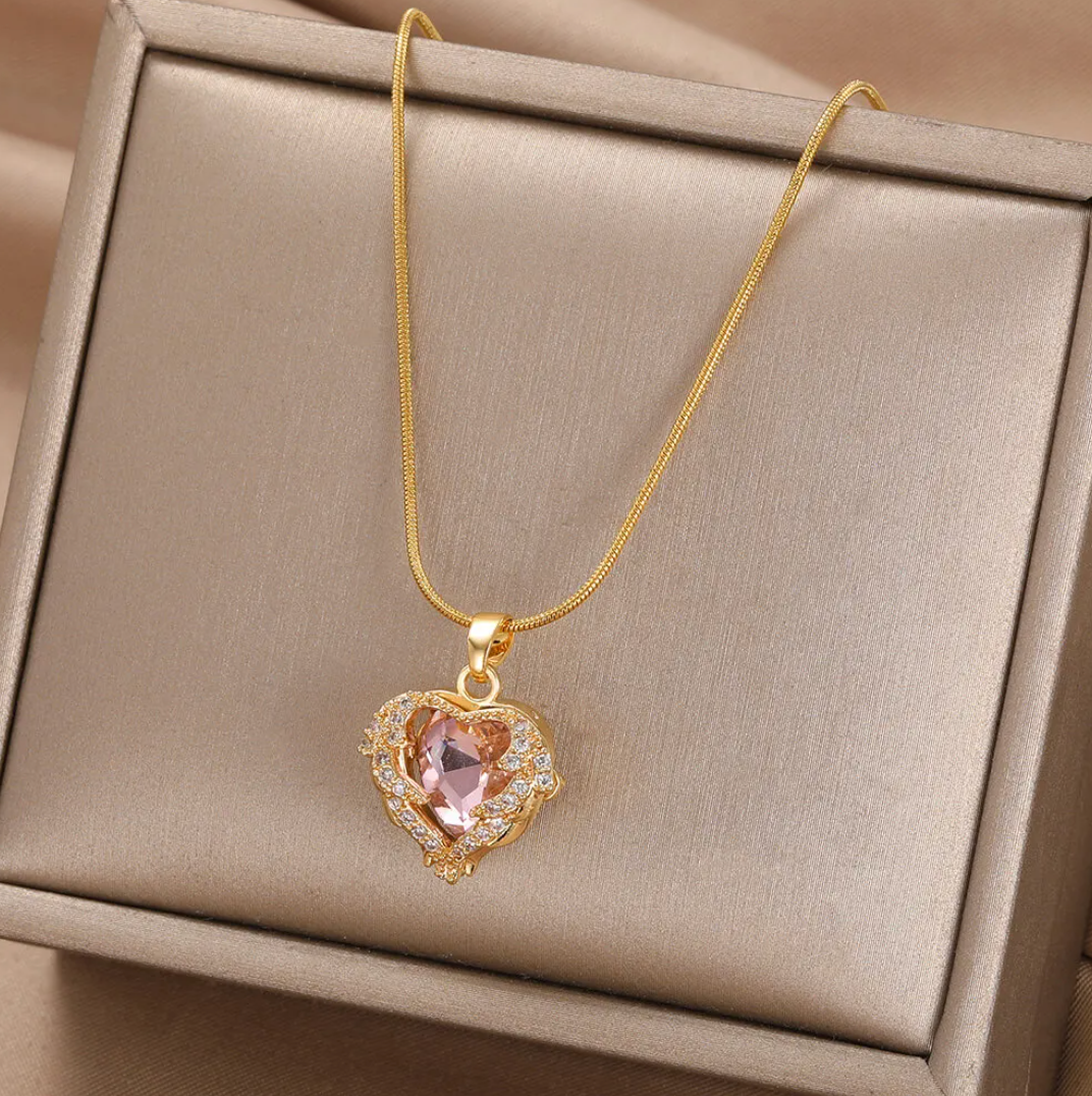 Golden Multiple Hearts Bracelet