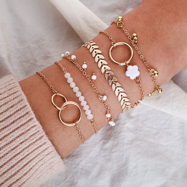Pack of Vintage Gold-tone Bracelets