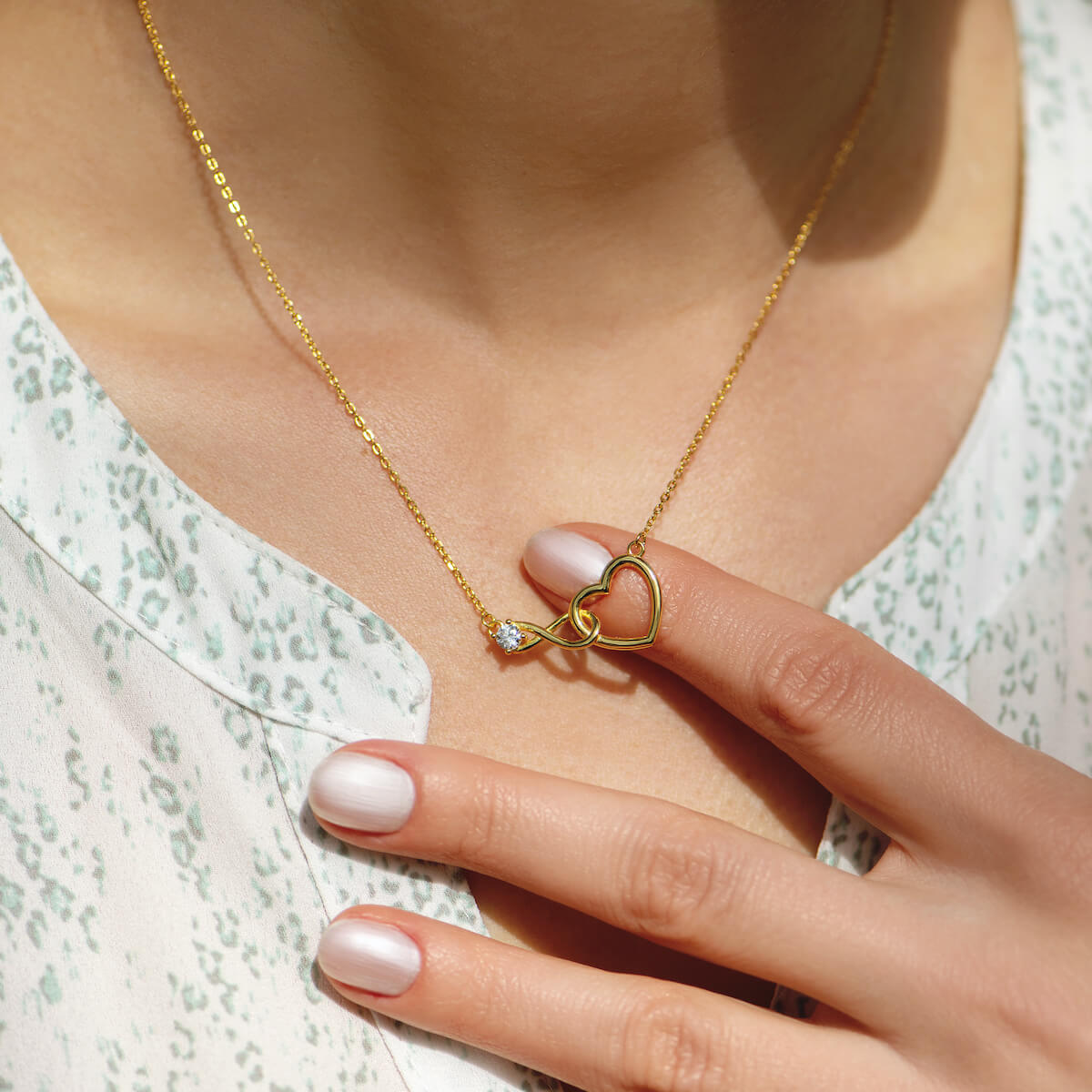 Infinite Heart Necklace
