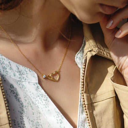 Infinite Heart Necklace
