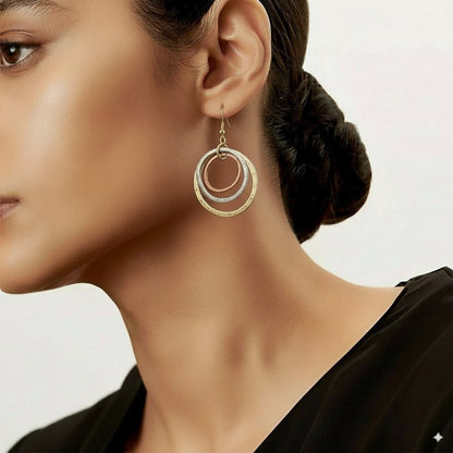 Vintage Gold-tone and Silver-Tone Earrings
