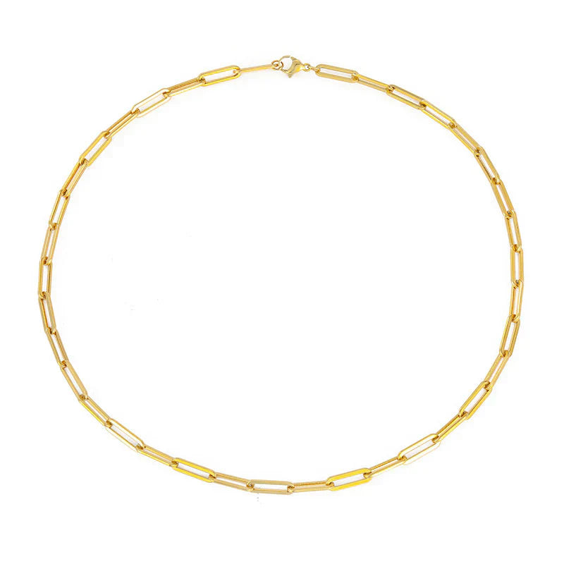 Archen Elegant Chain Necklace | Gold-tone