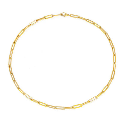 Archen Elegant Chain Necklace | Gold-tone