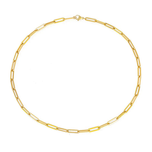 Archen Elegant Chain Necklace | Gold-tone