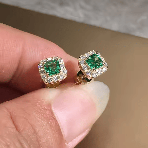 Ceryntha Malvae Earrings | Gold-tone
