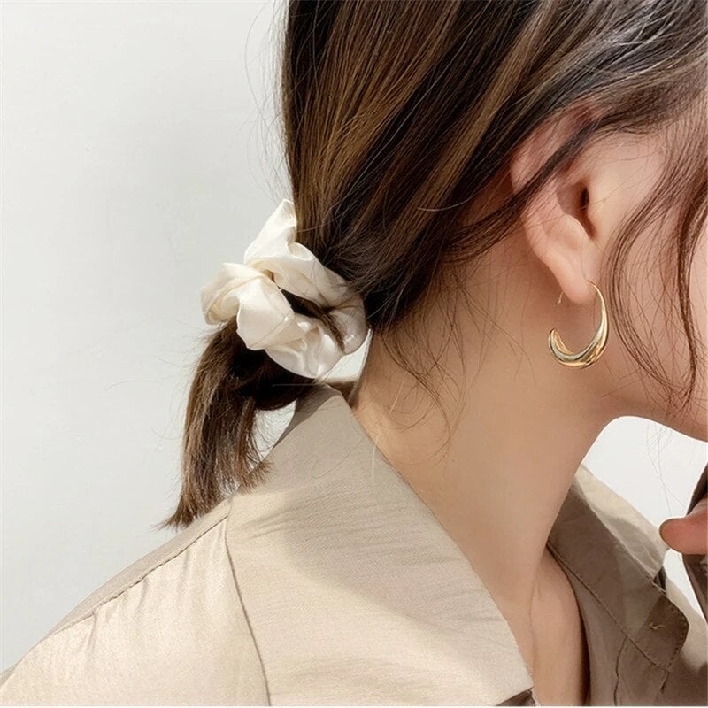 Elegant Gold-tone Earrings