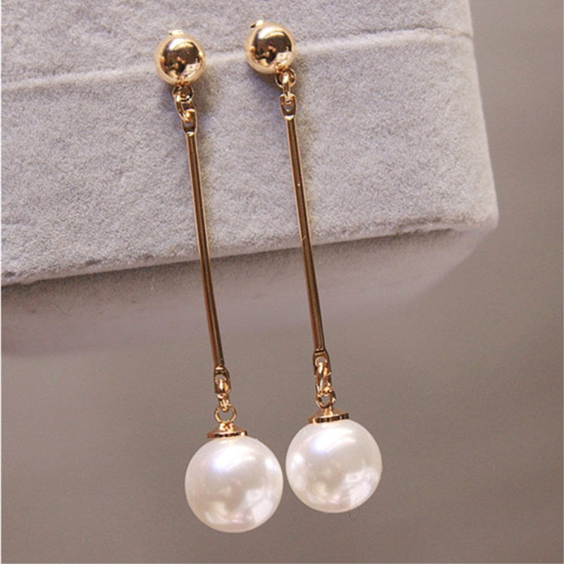 Elegant Dangle Earrings with Special Beads