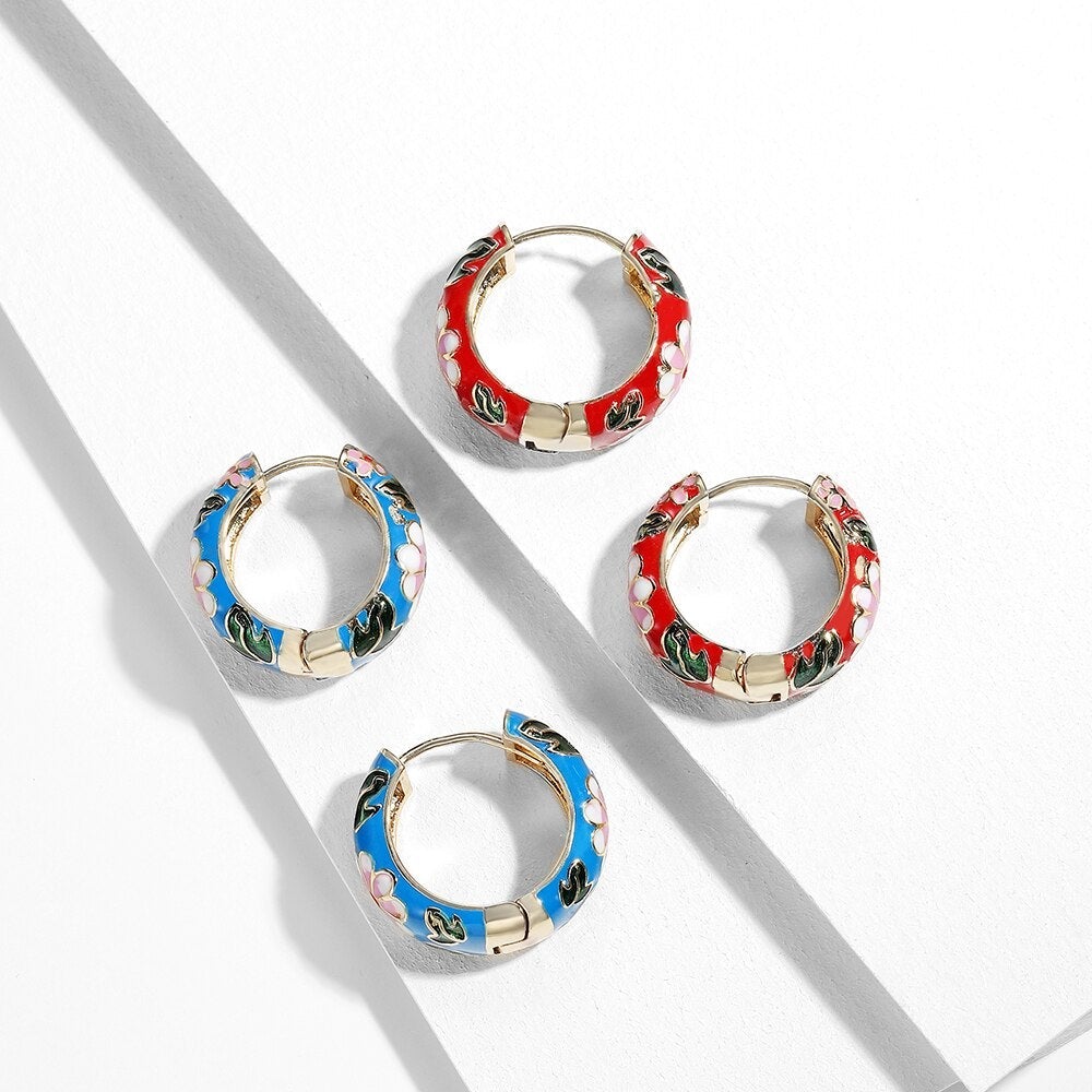 Elegant Floral Earrings