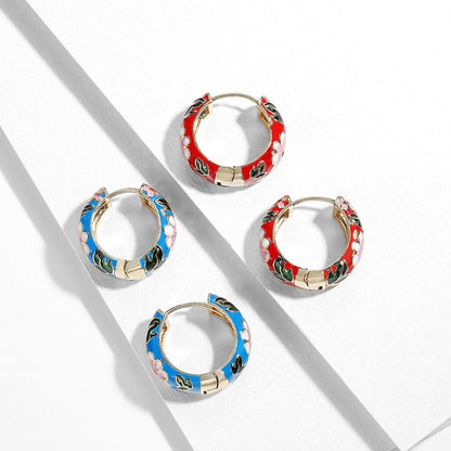Elegant Floral Earrings