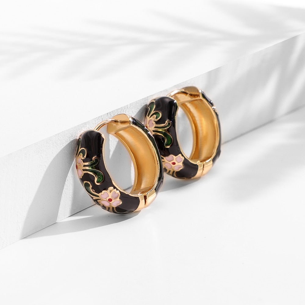 Elegant Floral Earrings
