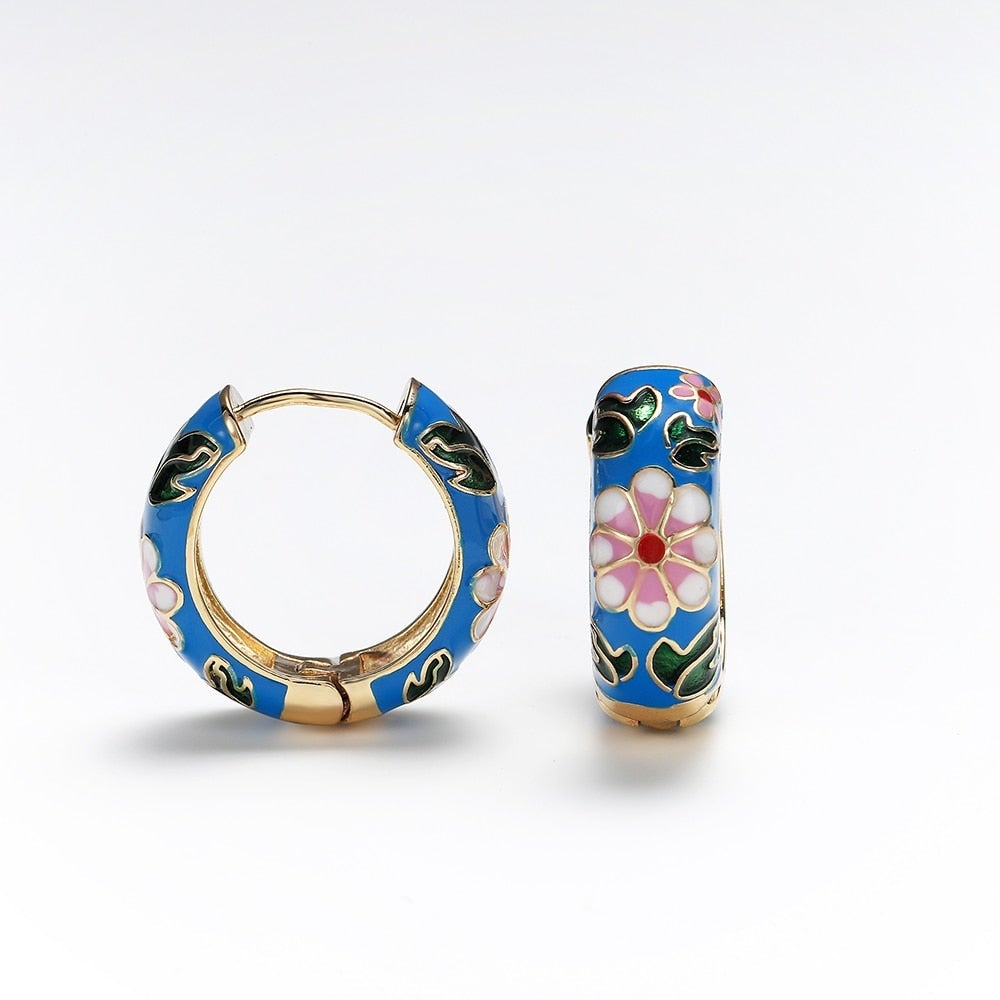 Elegant Floral Earrings