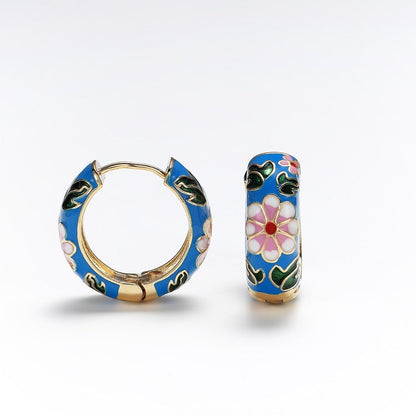 Elegant Floral Earrings