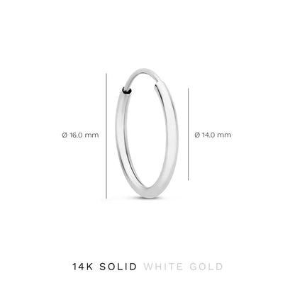 Noemie Sorel Earrings | White Gold-tone