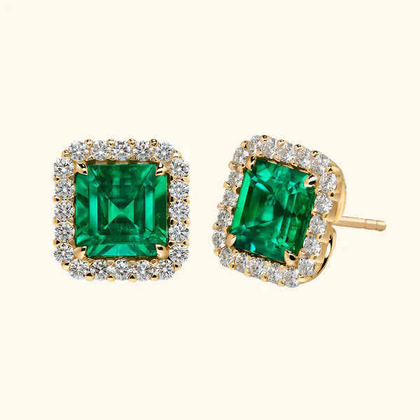 Ceryntha Malvae Earrings | Gold-tone