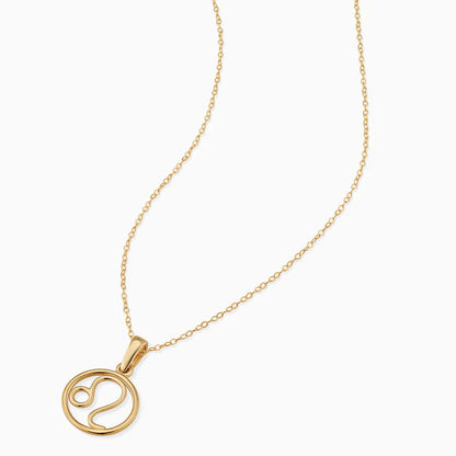 Zodiac Sign Necklace | Gold-tone