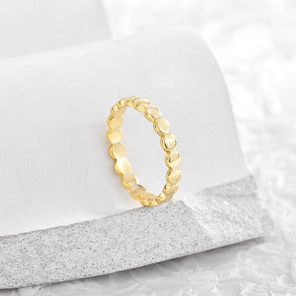 Orbit Echo Gold-tone Ring