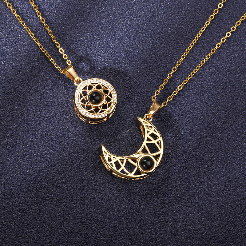 I Love You to the Moon and Back' Necklace
