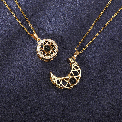 I Love You to the Moon and Back' Necklace