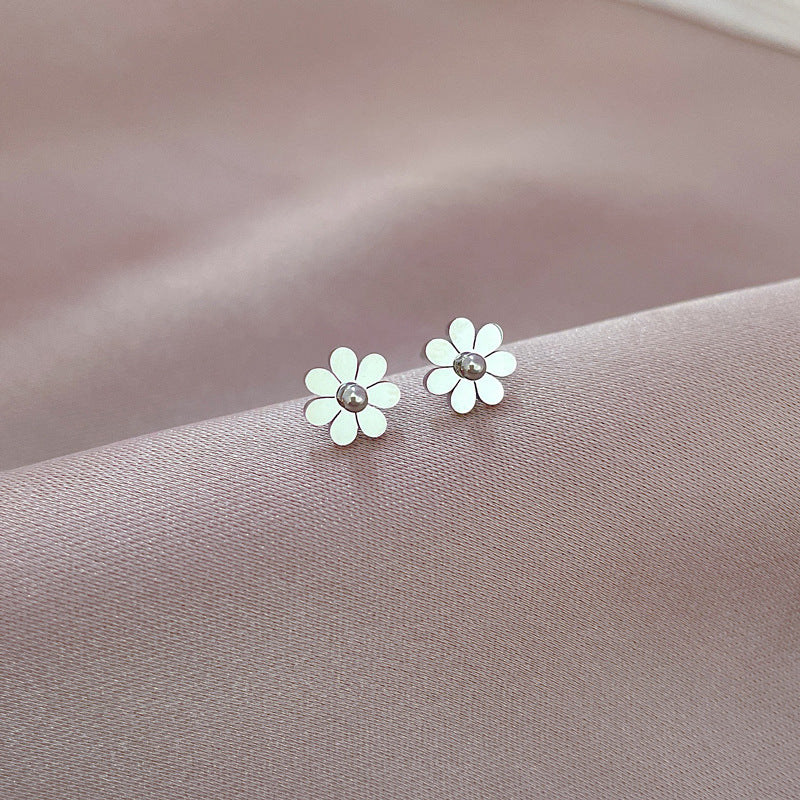 Sunflora Gold-tone Earrings