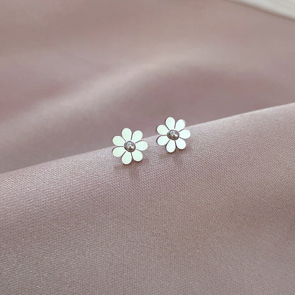 Sunflora Gold-tone Earrings