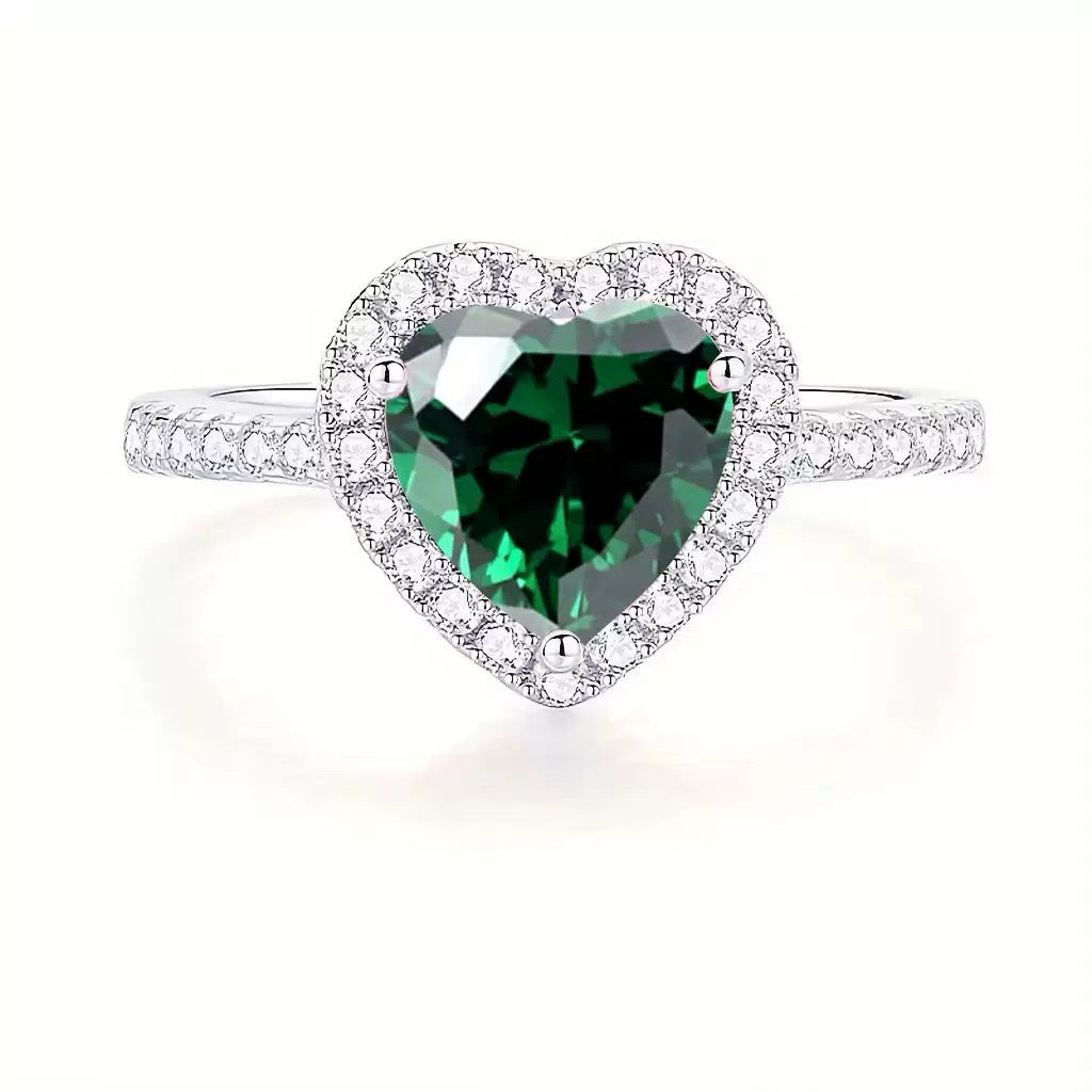 Delara Virenza Ring | White Gold-tone