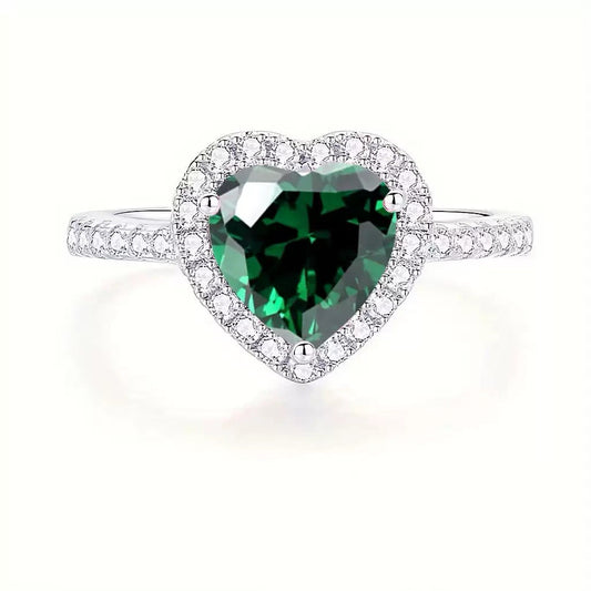 Delara Virenza Ring | White Gold-tone