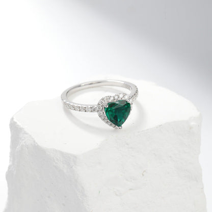 Delara Virenza Ring | White Gold-tone