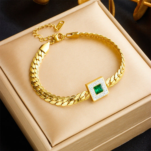 Tirena Valeure Bracelet | Golden