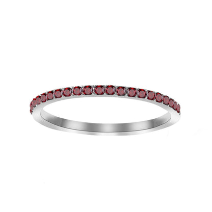 Soraya Rubelis Ring | White Gold-tone