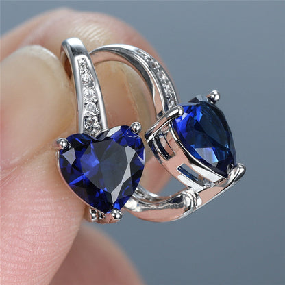Lunara Cerestelle Earrings | White Gold-tone