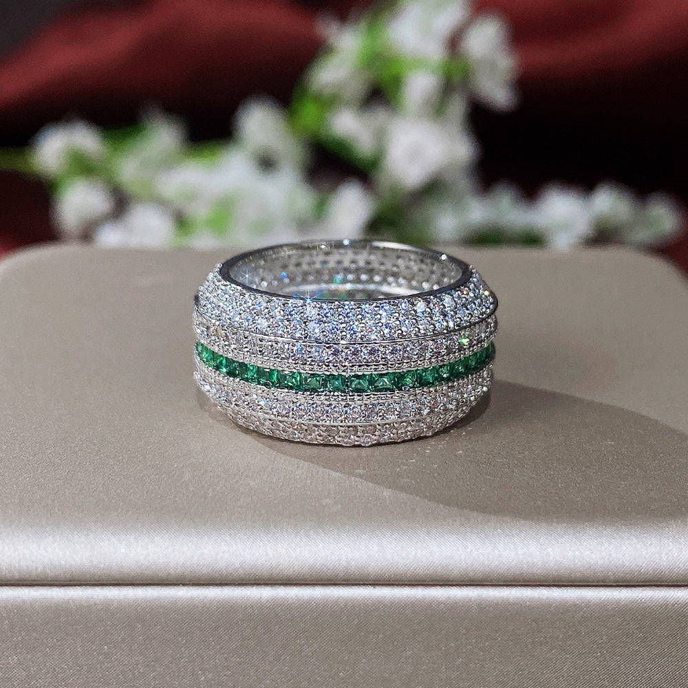 Celina Maroux Ring | White Gold-tone