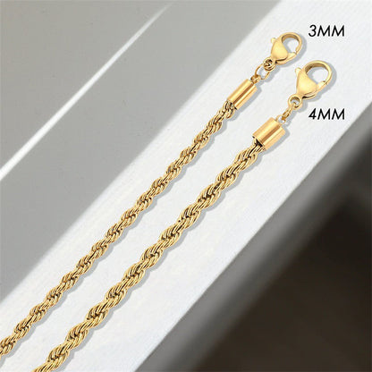 Olivia Braided Chain Bracelet